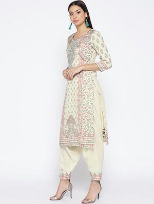 Self-design unstitched salwar suit - 15735781 - Standard Image - 2