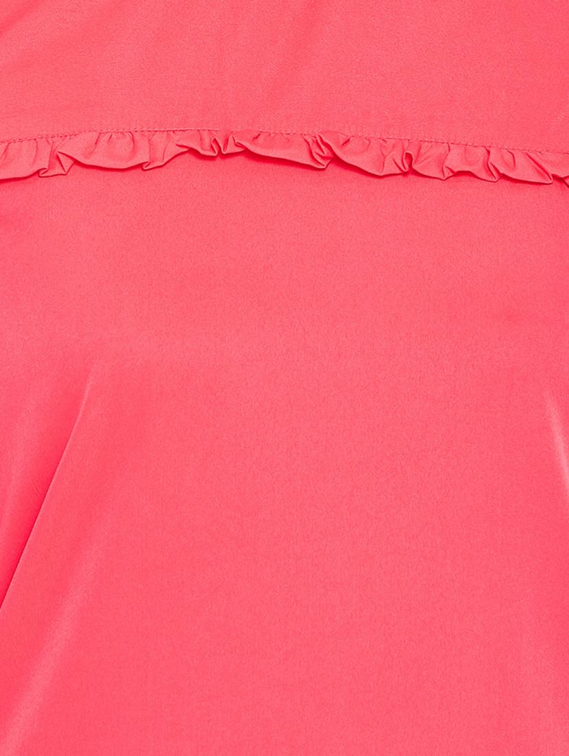 keyhole back frill trim top - 15735849 - Zoom Image - 5
