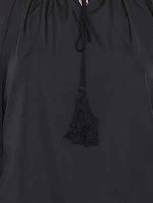 tie up neck cold shoulder top - 15735854 - Standard Image - 5