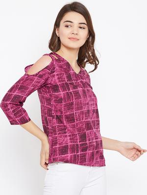 cut out detail printed top - 15735858 - Standard Image - 2