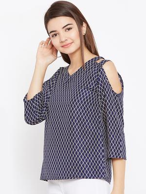 cut out detail printed top - 15735859 - Standard Image - 2