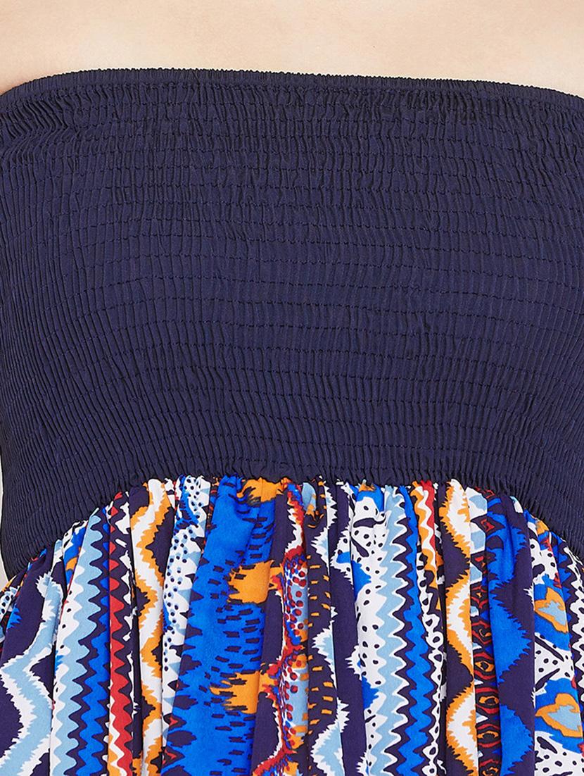 smocking detail tube dress - 15735927 - Zoom Image - 5