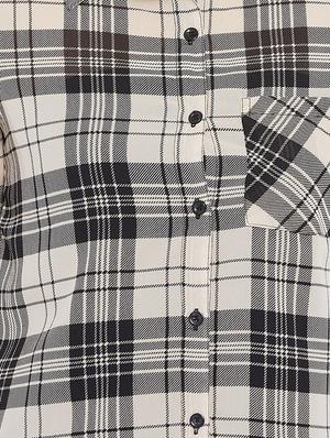 roll up sleeved checkered shirt - 15735935 - Standard Image - 5