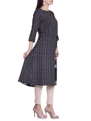 Printed a-line kurta - 15736473 - Standard Image - 2