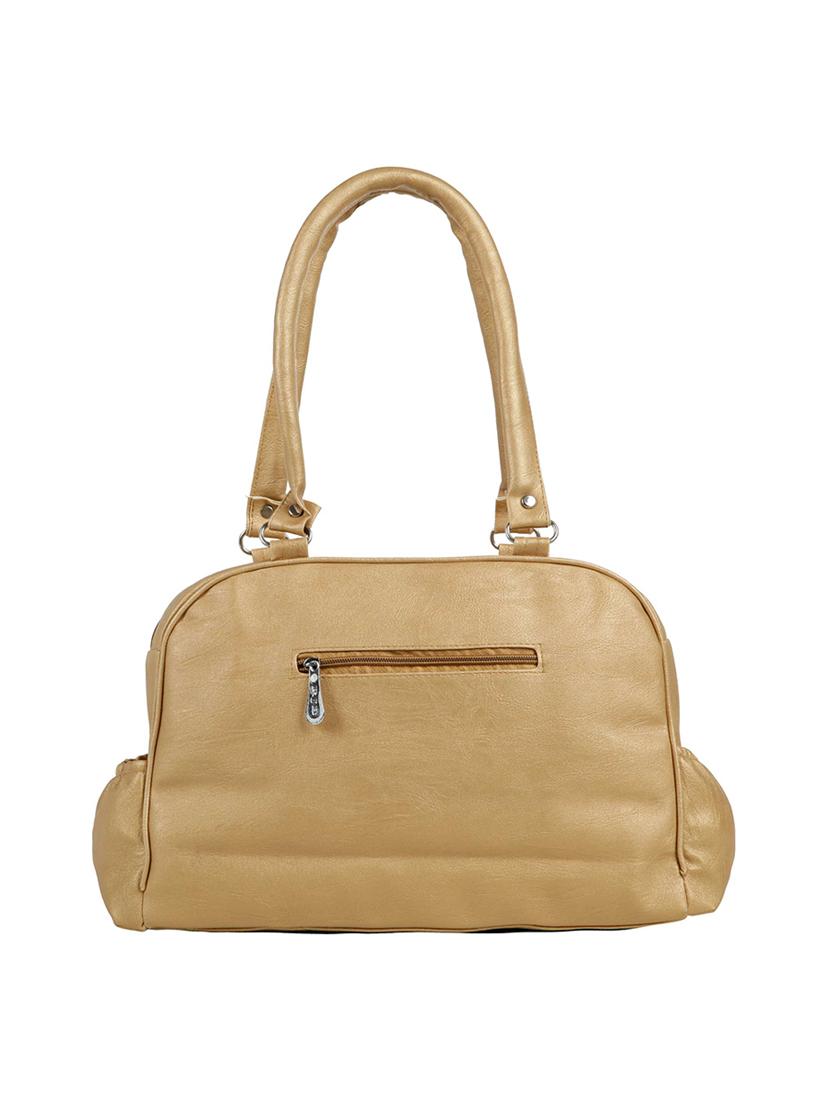 brown leatherette (pu) regular handbag - 15737056 - Zoom Image - 2