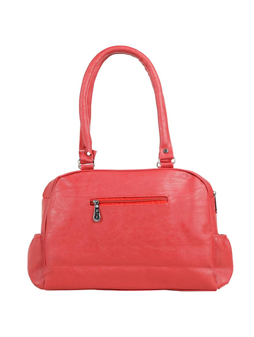 red leatherette (pu) regular handbag - 15737058 - Zoom Image - 2