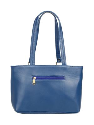 blue leatherette (pu) regular handbag - 15737062 - Standard Image - 2