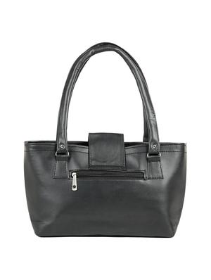 black leatherette (pu) regular handbag - 15737066 - Standard Image - 2
