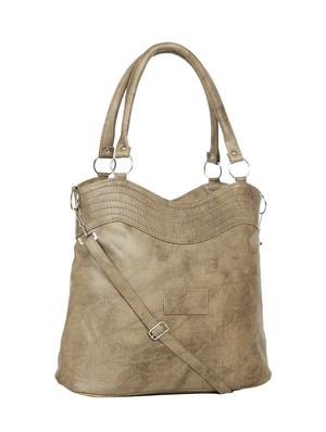 brown leatherette (pu) regular handbag - 15737073 - Standard Image - 5