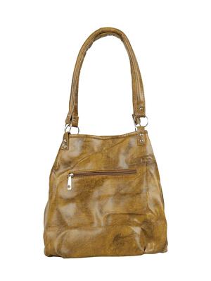 brown leatherette (pu) regular handbag - 15737077 - Standard Image - 2