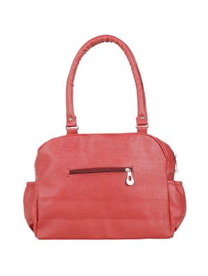 red leatherette (pu) regular handbag - 15737082 - Standard Image - 2