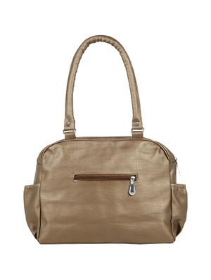 brown leatherette (pu) regular handbag - 15737084 - Standard Image - 2