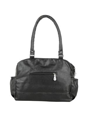 black leatherette (pu) regular handbag - 15737086 - Standard Image - 2