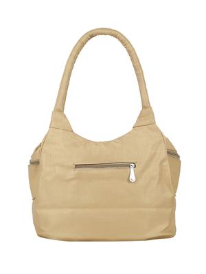 beige leatherette (pu) regular handbag - 15737087 - Standard Image - 2