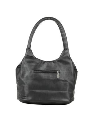 black leatherette (pu) regular handbag - 15737091 - Standard Image - 2