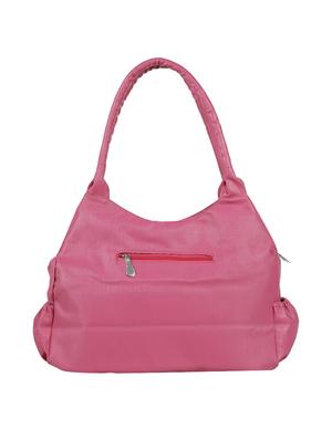 pink leatherette (pu) regular handbag - 15737092 - Standard Image - 2