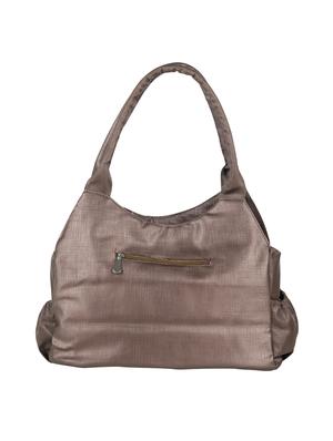 brown leatherette (pu) regular handbag - 15737095 - Standard Image - 2