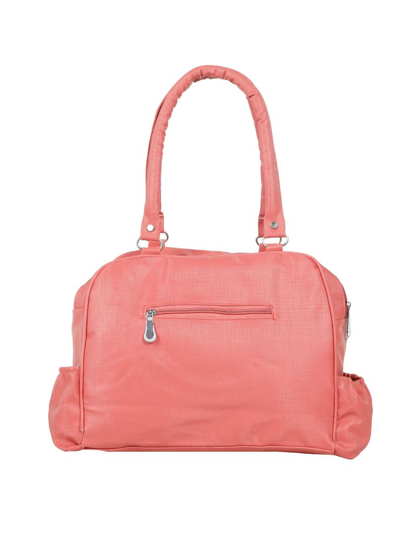 pink leatherette (pu) regular handbag - 15737097 - Zoom Image - 2