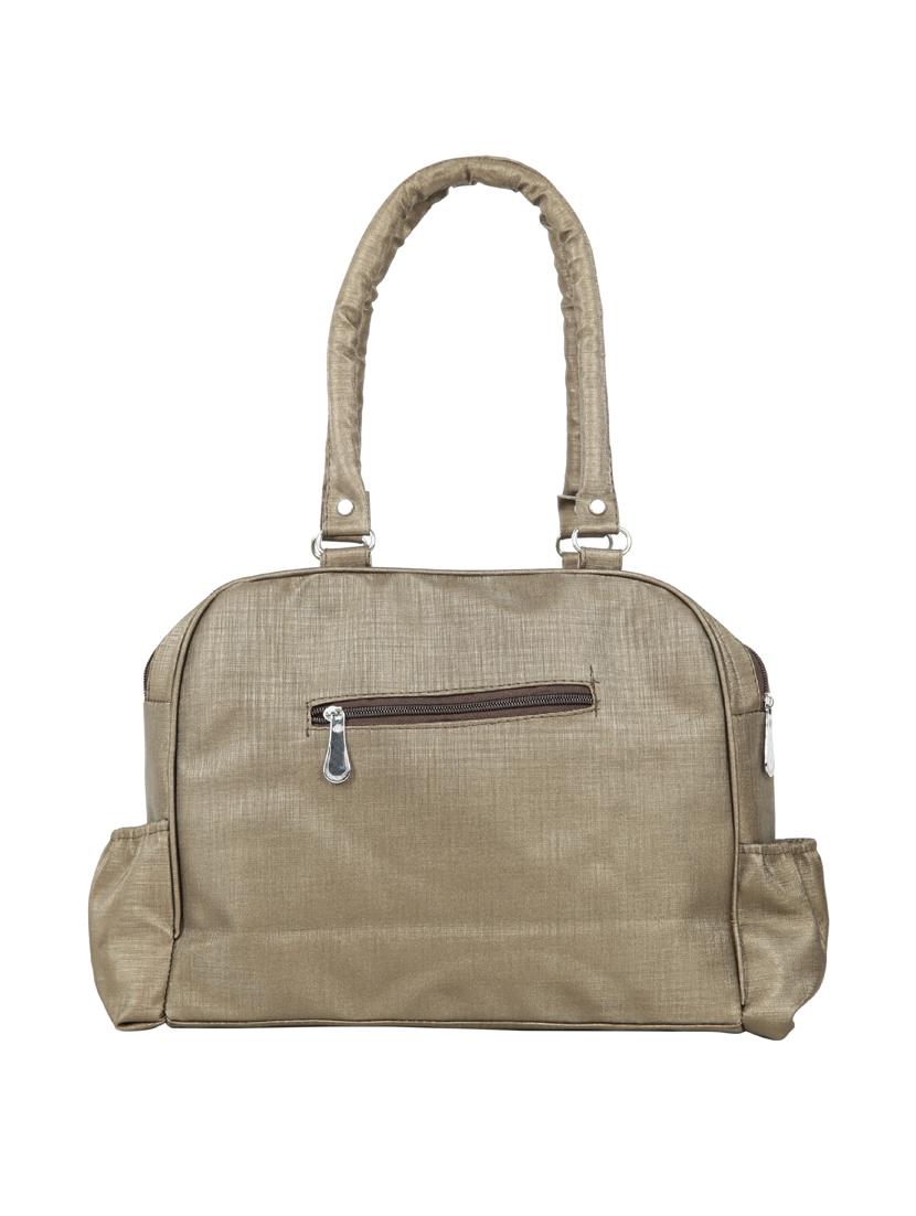 brown leatherette (pu) regular handbag - 15737098 - Zoom Image - 2