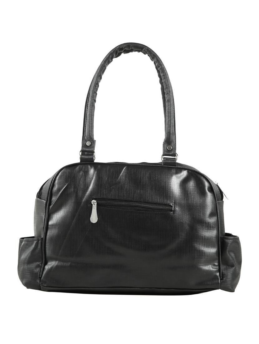 black leatherette (pu) regular handbag - 15737112 - Zoom Image - 2
