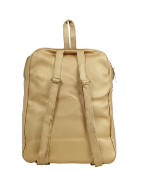 beige leatherette (pu) fashion backpack - 15737531 - Standard Image - 2