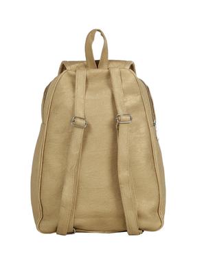beige leatherette (pu) fashion backpack - 15737541 - Standard Image - 2