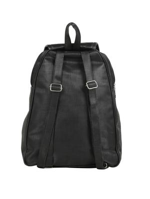 black leatherette (pu) fashion backpack - 15737542 - Standard Image - 2