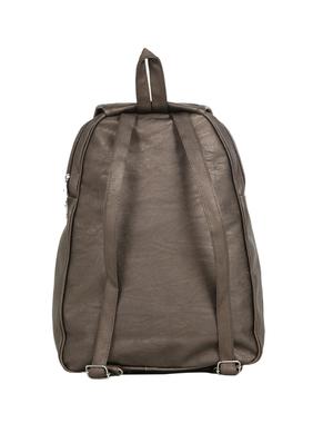 brown leatherette (pu) fashion backpack - 15737544 - Standard Image - 2