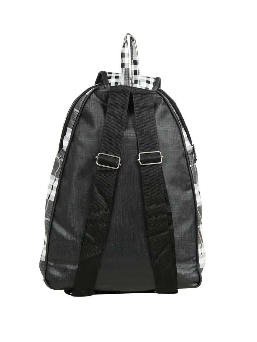 black leatherette (pu) fashion backpack - 15737546 - Zoom Image - 2