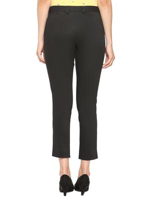 mid waist flat front chinos - 15737577 - Standard Image - 2