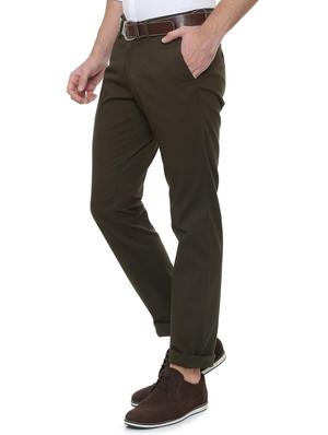 brown cotton chinos - 15737580 - Standard Image - 2