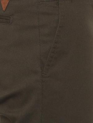 brown cotton chinos - 15737580 - Standard Image - 5
