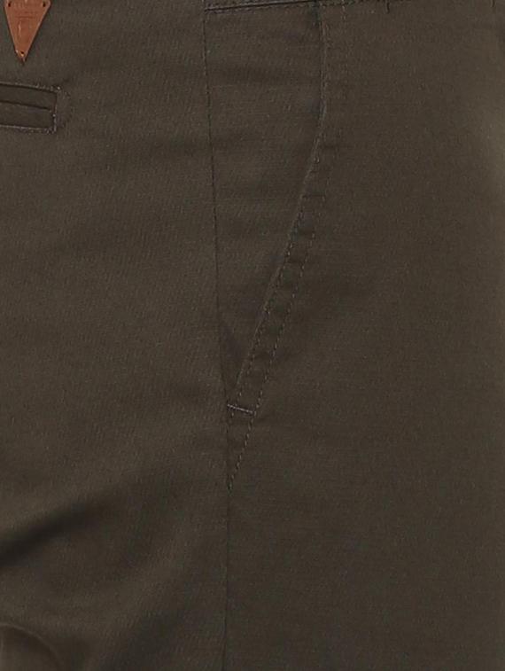 brown cotton chinos - 15737580 - Zoom Image - 5