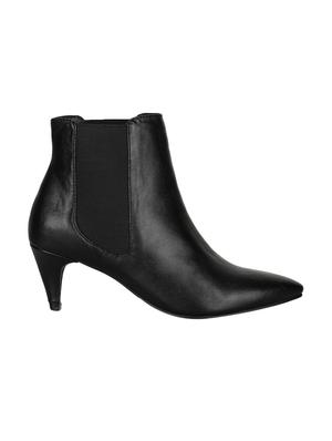 black slip on ankle boots - 15737854 - Standard Image - 2