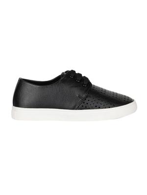 black lace-up sneakers - 15737882 - Standard Image - 2