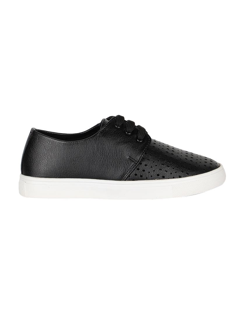 black lace-up sneakers - 15737882 - Zoom Image - 2