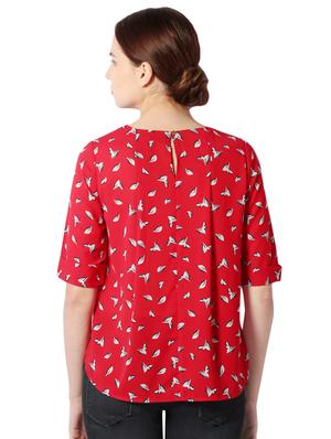 keyhole back printed top - 15738074 - Standard Image - 2