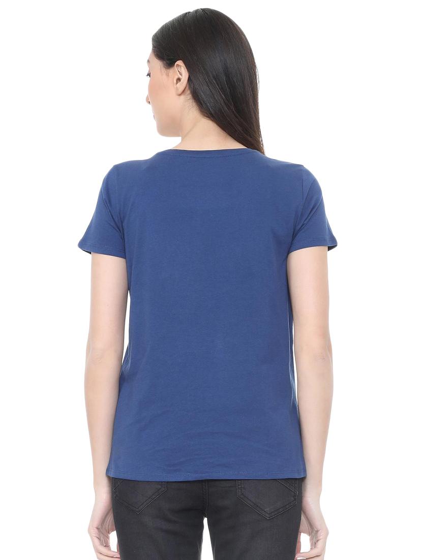 fringe detail graphic print tee - 15738151 - Zoom Image - 2