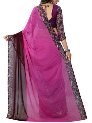 paisley half & half saree with blouse - 15738187 - Standard Image - 2