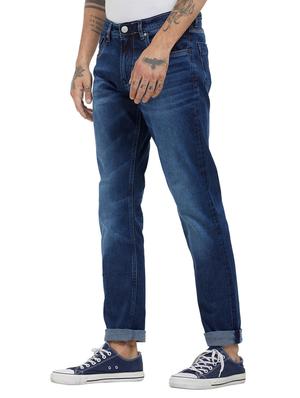 blue cotton washed jeans - 15738436 - Standard Image - 2
