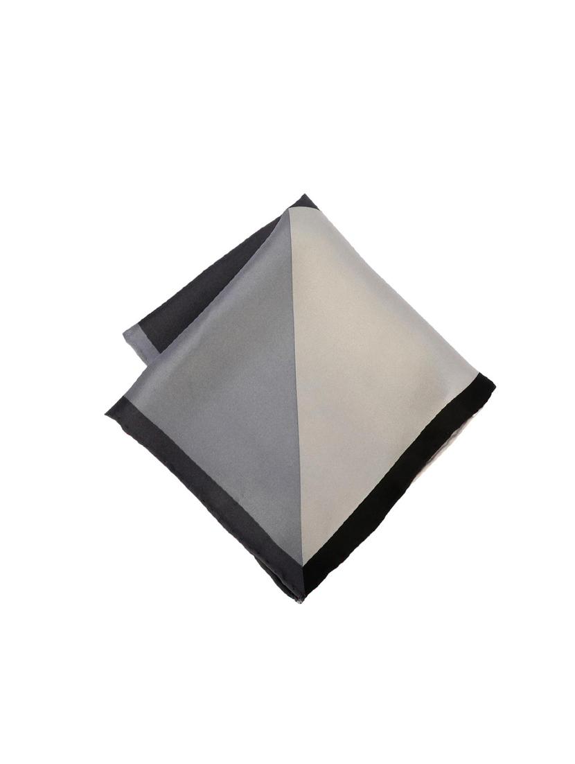 grey silk pocketsquare - 15738495 - Zoom Image - 2