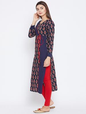Paisley anarkali kurta - 15738747 - Standard Image - 2