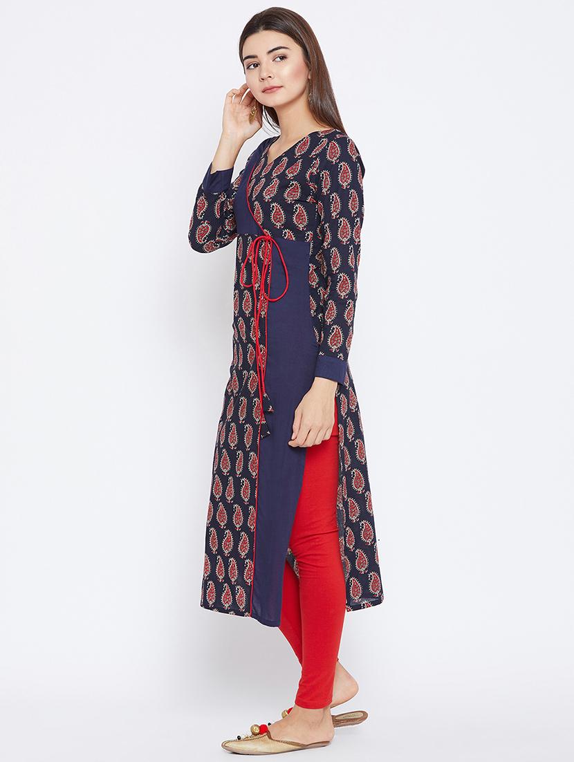 Paisley anarkali kurta - 15738747 - Zoom Image - 2