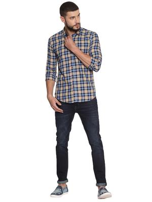 navy blue cotton washed jeans - 15738820 - Standard Image - 5