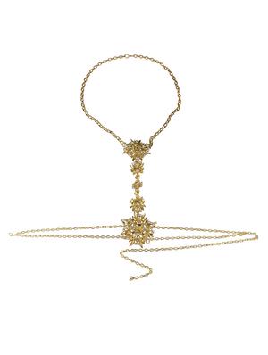 gold metal body jewellery - 15738994 - Standard Image - 2