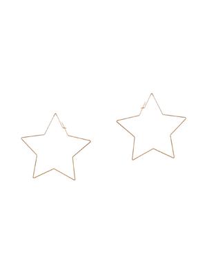 gold metal drop earring - 15739002 - Standard Image - 2