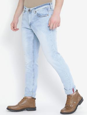 blue denim washed jeans - 15739147 - Standard Image - 2