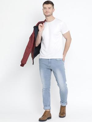 blue denim washed jeans - 15739148 - Standard Image - 5