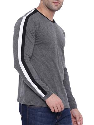 grey cotton t-shirt - 15739158 - Standard Image - 2