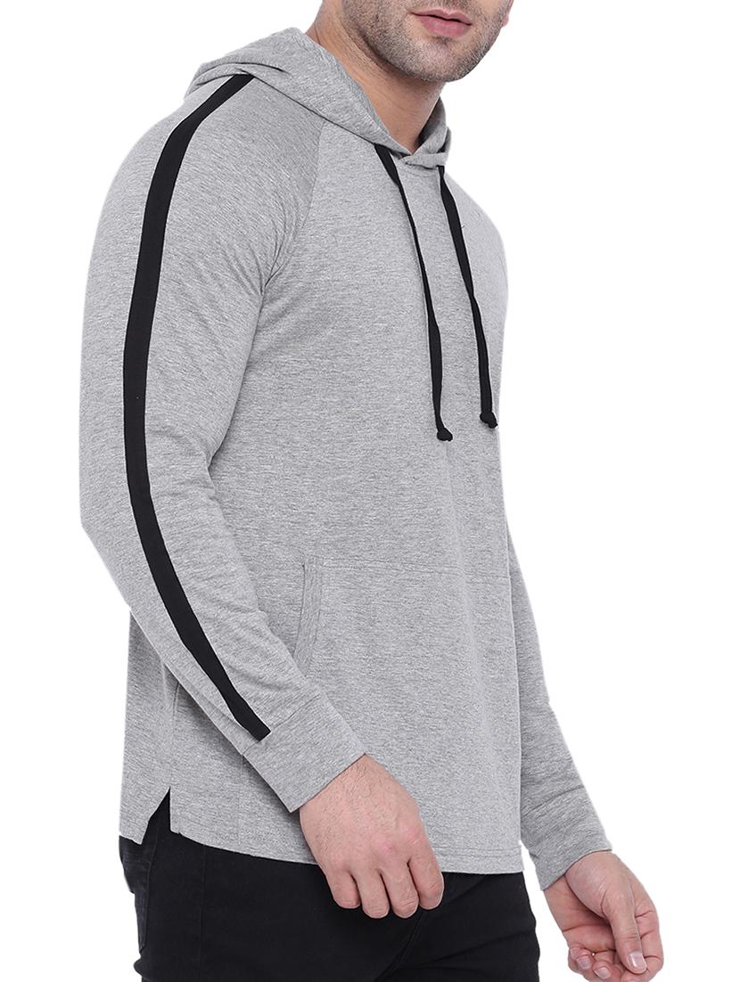 grey cotton raglan t-shirt - 15739172 - Zoom Image - 2
